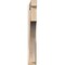 Ekena Millwork Westlake Block Smooth Outlooker, Douglas Fir, 5 1/2"W x 36"D x 40"H OUT06X36X40WTL05SDF - alternate 2